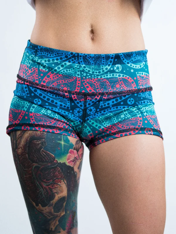 One Click Away from Big Savings!Dope Pattern Yoga Shorts