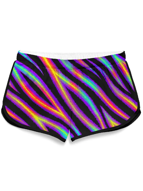 Buy More, Save More!Tiger Stripes (Colorful) Retro Shorts