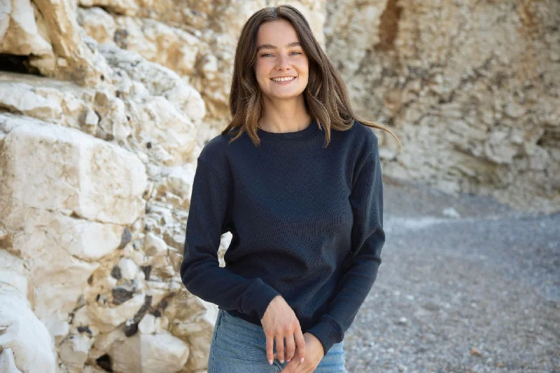 Score Big Savings Today!Women's Waffle Knit Jumper
