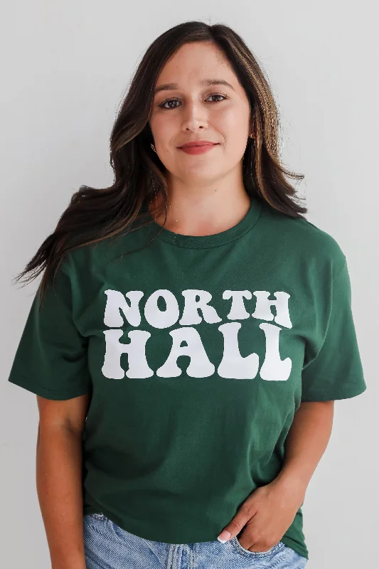 Best Deals Just for You!Dark Green North Hall Tee