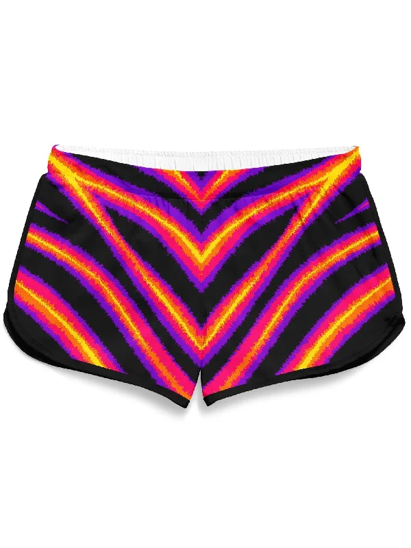 Huge Savings – Act Now!Tiger Stripes Retro Shorts