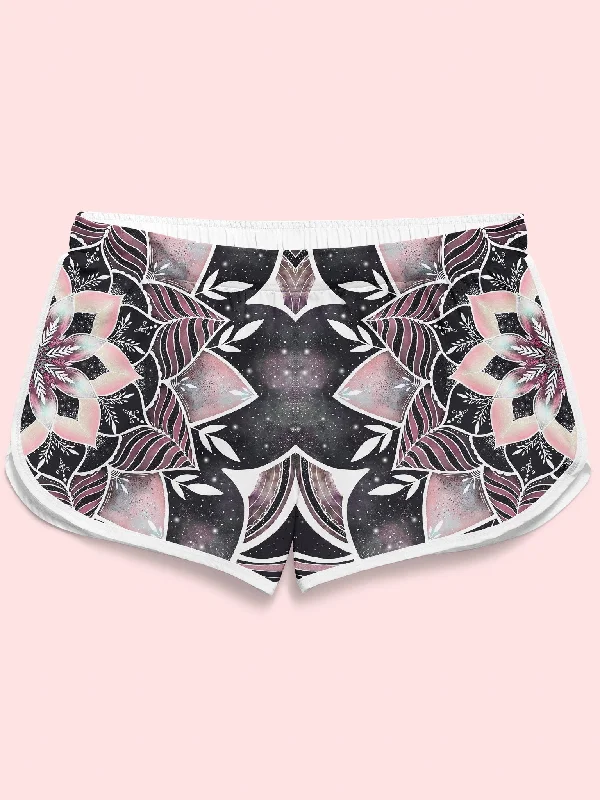 Save Up to 50% Off!Galactic Rose Retro Shorts