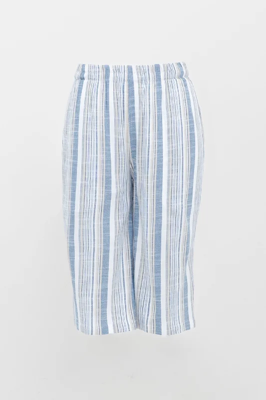 Price Drop Alert!Bambi Shorts, Sand Stripe, Linen Bamboo