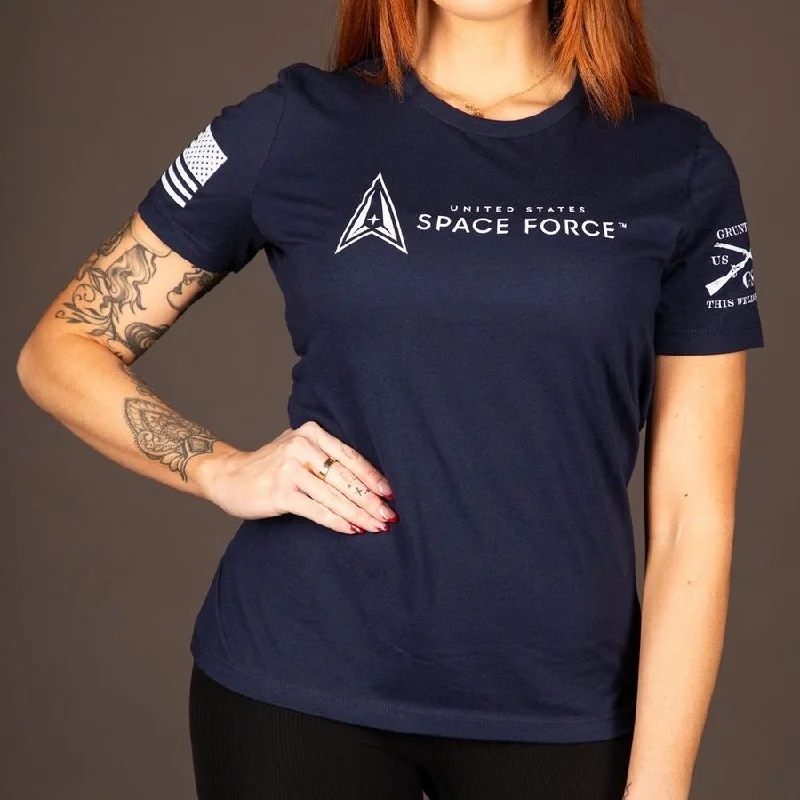 Bigger Savings, Better Shopping!USSF - Women's Est. 2019 Relaxed Fit T-Shirt - Navy