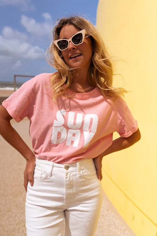 Exclusive Offers You’ll Love!T-shirt Sunday - rose