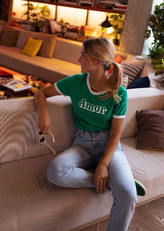 Biggest Sale of the Season!T-shirt Amor - vert
