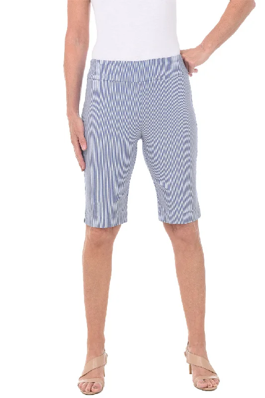 Best Price of the Season!Pinstripe Pull-On Bermuda Short