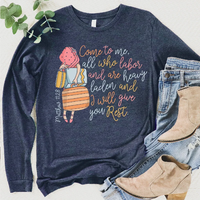Massive Price Cuts!I Will Give You Rest Long Sleeve