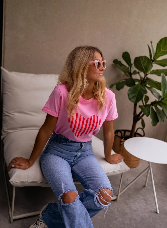 Limited Time Offer!T-shirt Ayda - rose