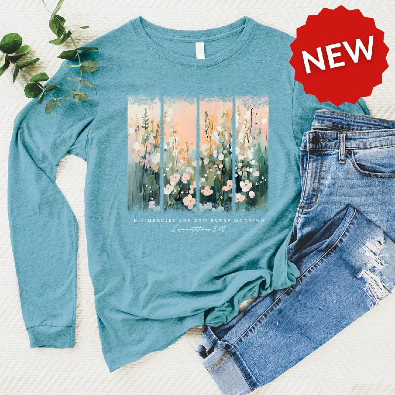 Act Fast – Limited Time Savings!His Mercies Long Sleeve