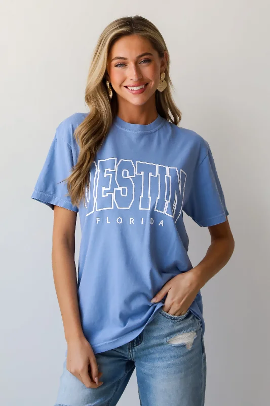 Grab Yours Before It’s Too Late!Light Blue Destin Florida Tee