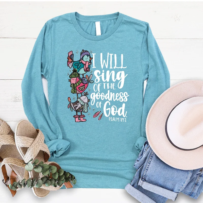 Instant Savings Await!Goodness of God Birds Long Sleeve