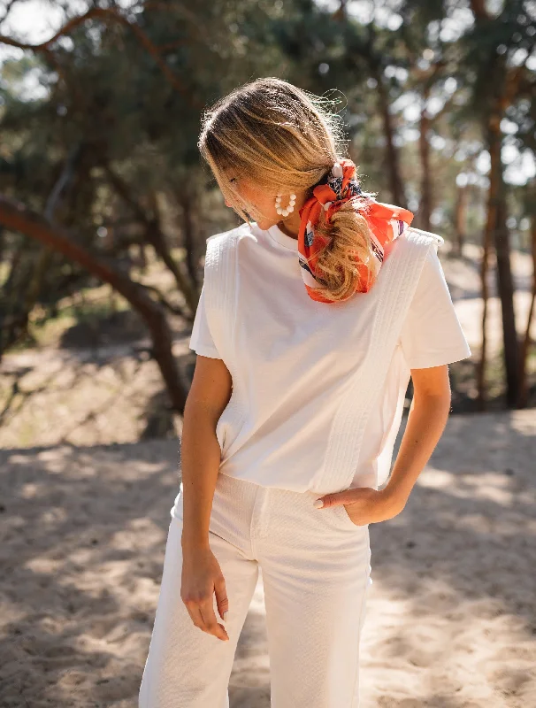 Shop Smart, Save Big!T-shirt Belen - blanc