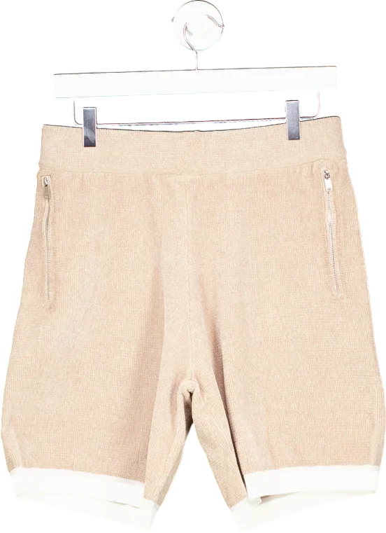 Best Deals Just for You!REISS Champagne Fielder-Chenille Baseball Shorts UK S