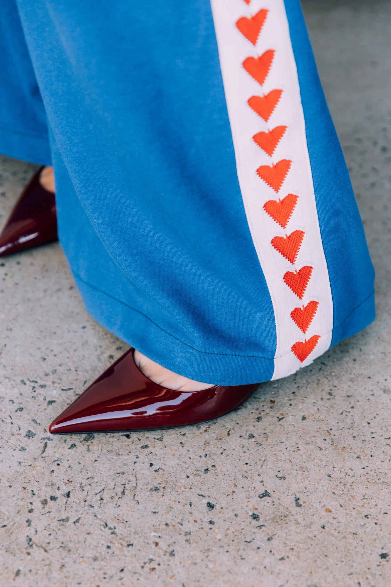 Sabbi - The Raving Hearts Pants in Blue