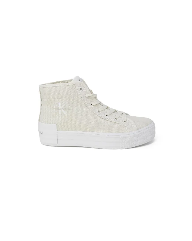 Calvin Klein Jeans Plain Sneakers with Rubber Sole