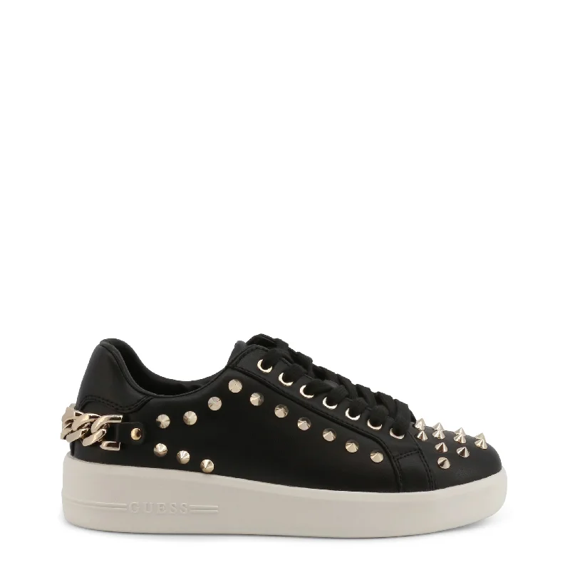 Guess Studded Synthetic Leather Sneakers with Rubber Sole