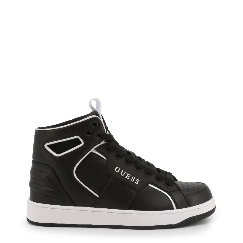 Guess Synthetic and Leather Sneakers with Rubber Sole