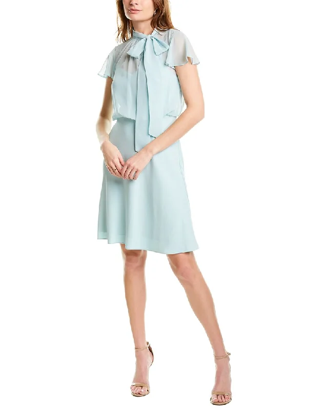 Special Offer – Act Fast!Adrianna Papell Chiffon & Crepe Cocktail Dress