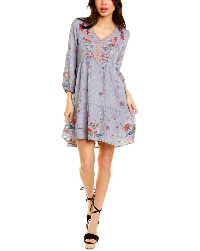 Your Best Deals Are Here!Johnny Was Lucy Easy Tiered Dress