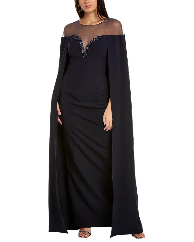 Flash Sale – Act Fast!Marchesa Notte Cape Gown