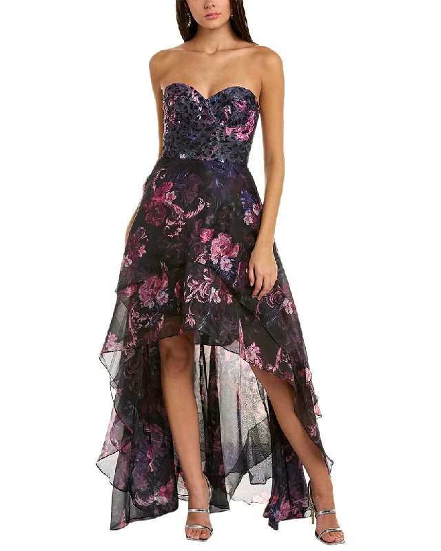 Limited-Time Price Drop!Marchesa Notte Sleeveless Floral Gown