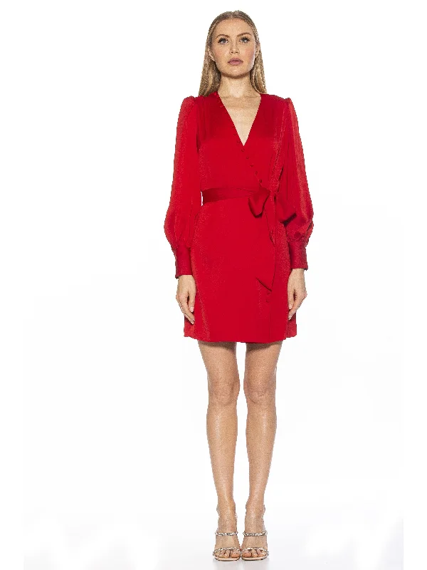 The Best Sale of the Year!Mini Wrap Dress