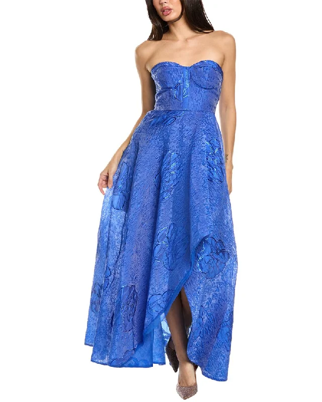 Unmissable Offers Await!ML Monique Lhuillier Ayla Jacquard Gown