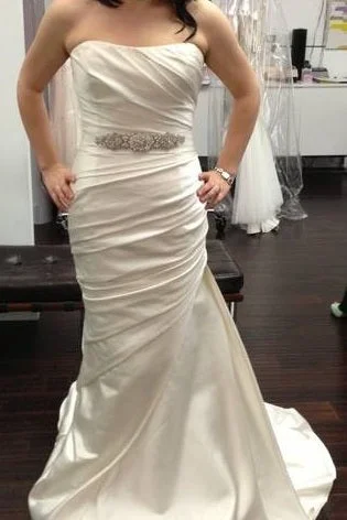 Hurry! While Supplies Last!Pronovias White One Tigris 411, Size 4