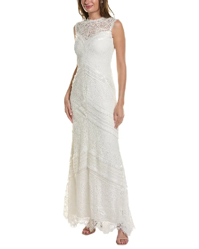 Exclusive Savings This Week!Tadashi Shoji Lace Gown