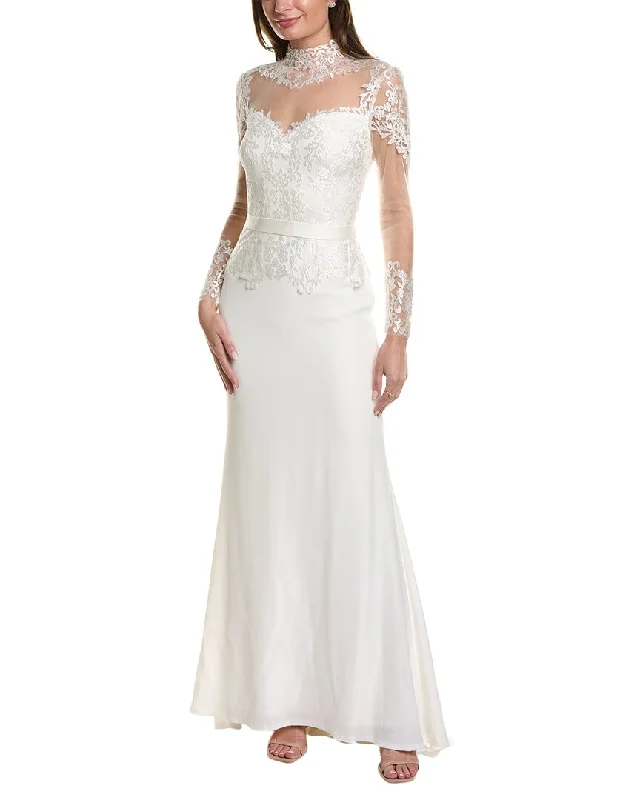 Save Up to 50% Off!Tadashi Shoji Lace Gown