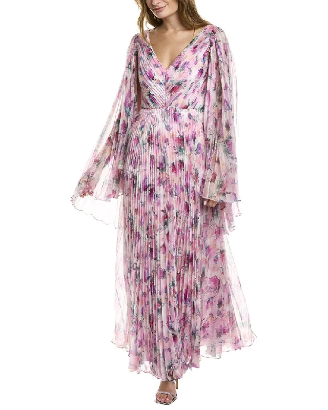 Buy More, Pay Less!Theia Melinda Pleated Gown