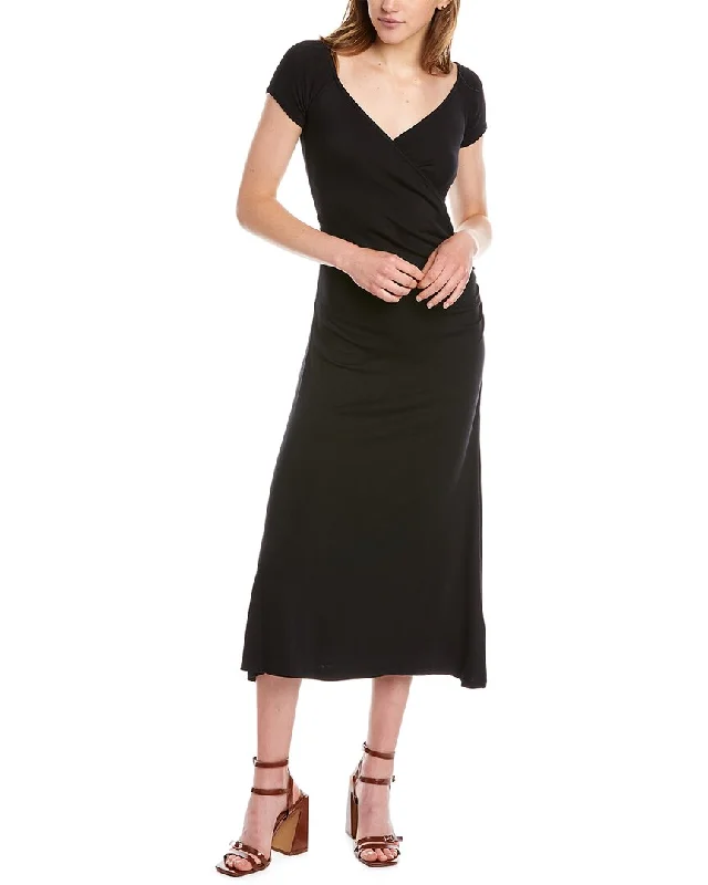 Shop Before It’s Gone!Vince Off-Shoulder Wrap Dress