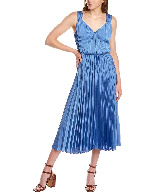 Get Ready to Save!Vince Pleated Slip Dress