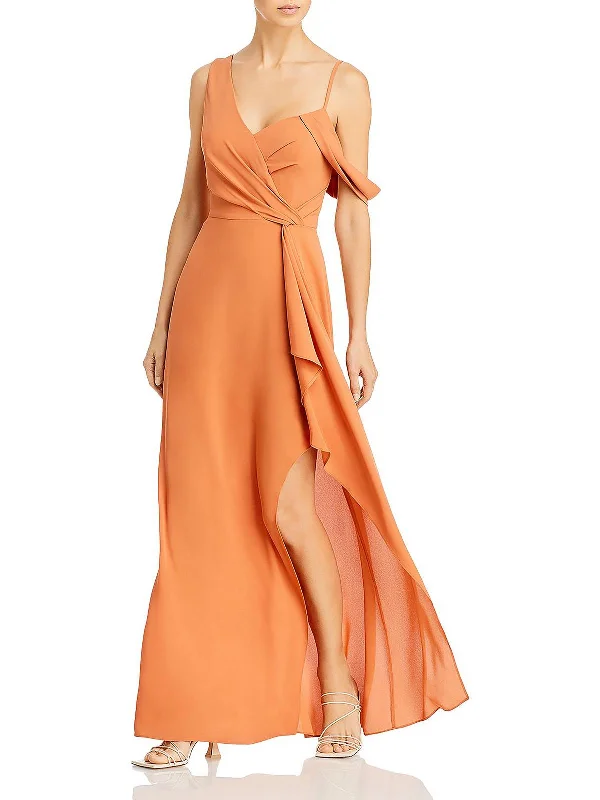Limited Deals, Unlimited Savings!Womens Asymmetric Maxi Evening Dress