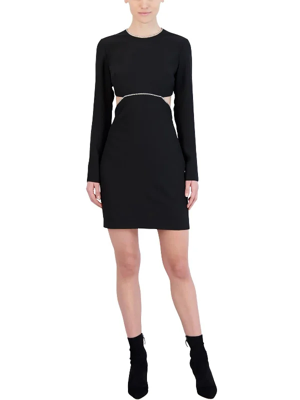 The Best Offers Are Here!Womens Embellished Mini Cocktail and Party Dress