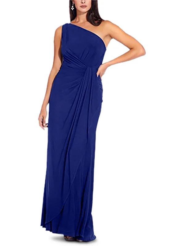 Only a Few Left – Order Now!Womens Faux Wrap Long Evening Dress
