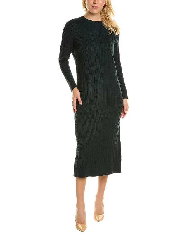 Limited Time Offer!YAL New York Cable Knit Sweaterdress