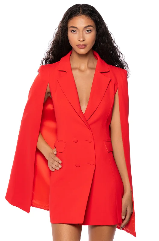Don’t Wait – Shop Today!A LA MODE MINI BLAZER DRESS