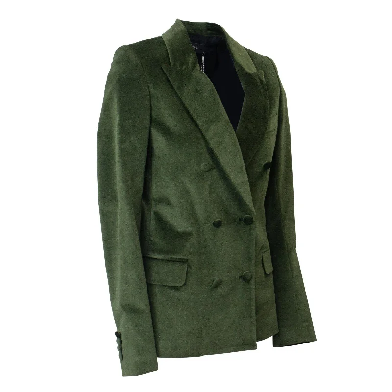 Save More with Every Purchase!Amiri Velvet Oversize Blazer - Blue