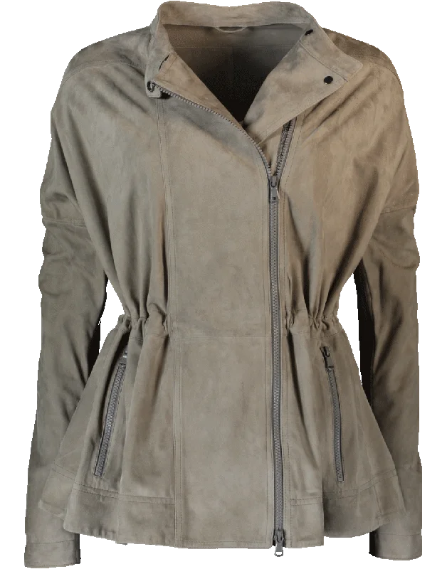 Mega Sale Happening Now!Asymmetrical Zip Up Jacket
