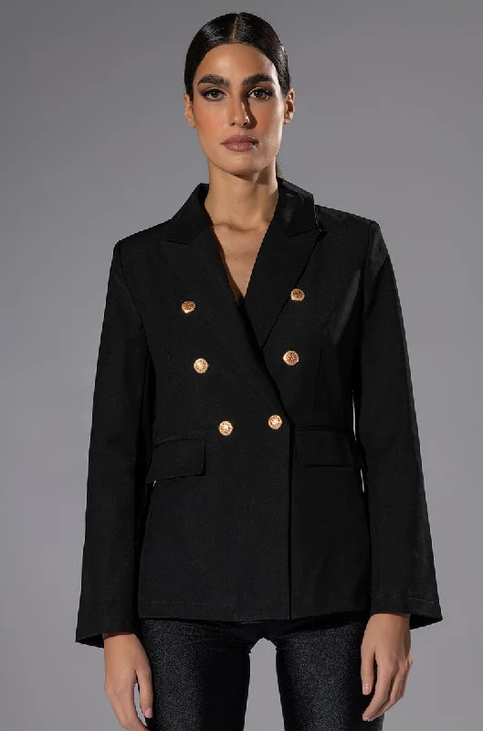 One Day Only – Huge Savings!BACK TO THE BASICS DRESSY BLAZER