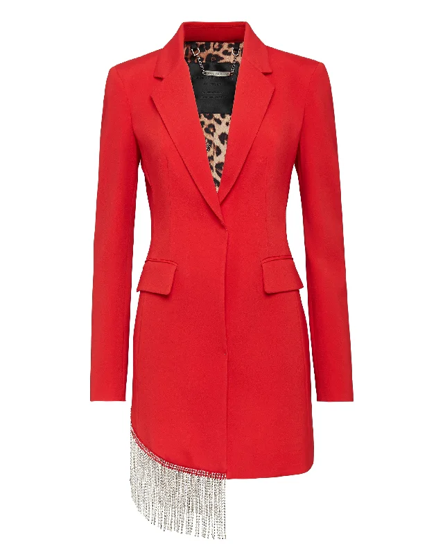 Shop the Hottest Deals!Blazer Dress Fringe