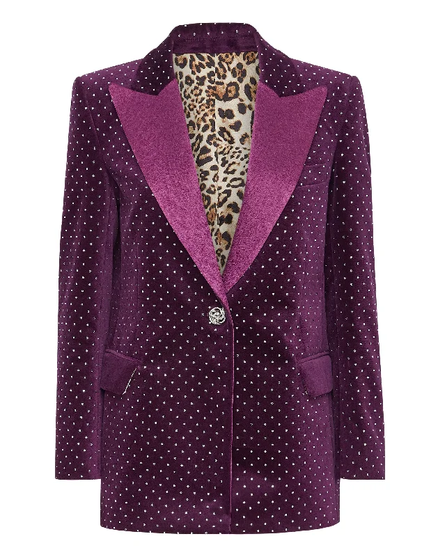 Stock Up and Save!Blazer Man Fit with Crystals