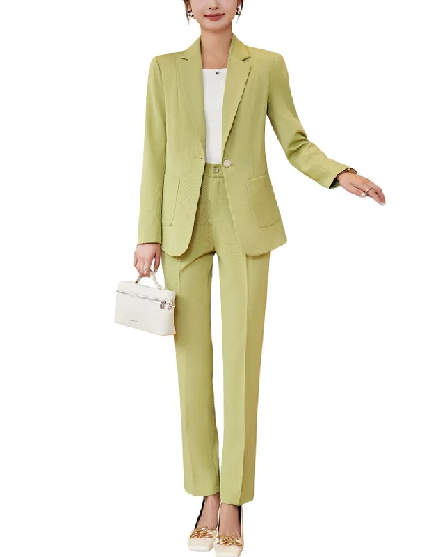 Save Up to 50% Off!Bossy Chic 2pc Blazer & Pant Set