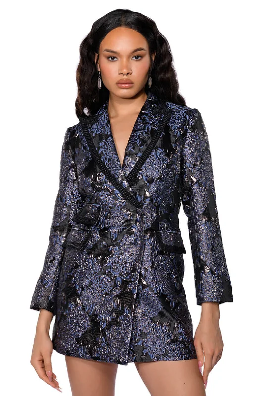 Your Best Deals Are Here!BUSINESS AS USUAL BLAZER MINI DRESS