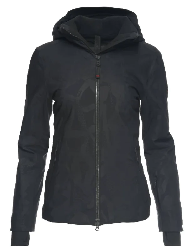 Huge Price Cuts Await!Charlene Jacket In Black
