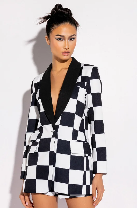 Every Deal is a Steal!CHECKMATE FITTED BLAZER