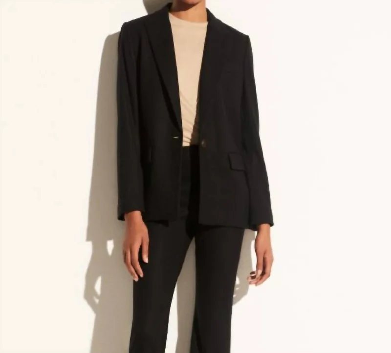 Special Offer – Act Fast!Cozy Boyfriend Blazer In Black