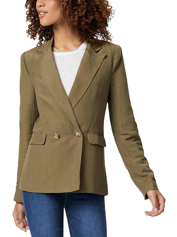 Limited Deals, Unlimited Savings!Dawson Womens Linen Suit Separate Double-Breasted Blazer